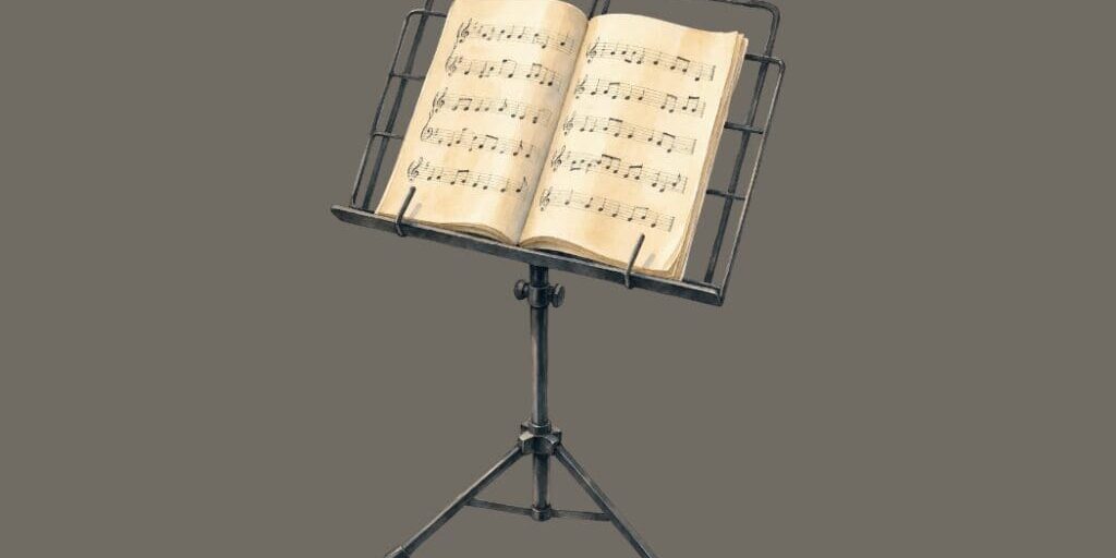 Choral Tracks Image Stand - Canva